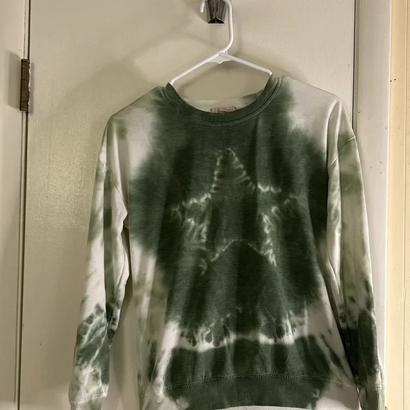Green kids sweatshirt - Picture 2 of 5